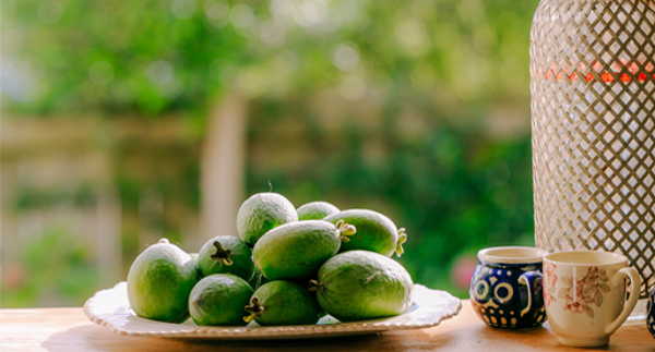 Heather's Feijoa and Ginger Jam