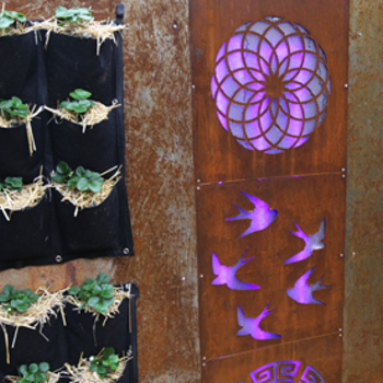 Strawberry Wall Garden