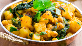 Cannons Creek School's Silverbeet, Potato and Tomato Curry