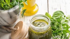 Cannons Creek School's Herb & Sunflower Pesto