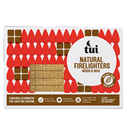 Tui Natural Firelighters - Wood & Wax