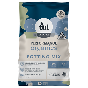 Tui Performance Organics Potting Mix - BioGro Certified