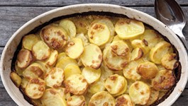 Potato Gratin with Gruyere and Garlic