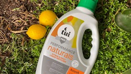 100% recycled plastic: Tui Performance Naturals Liquids