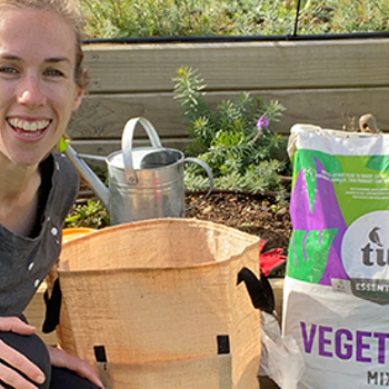 Grow Potatoes in the Tui Potato Grow Bag with Laura