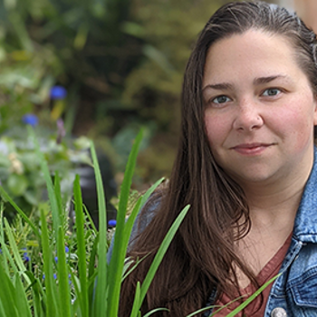 Amanda's backyard container garden