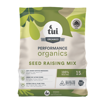 Tui Performance Organics Seed Raising Mix - BioGro Certified