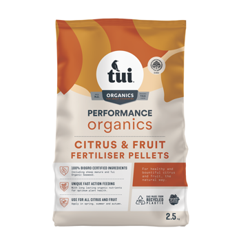Tui Performance Organics Citrus & Fruit Fertiliser