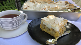 Izabela's Rhubarb Meringue Pie