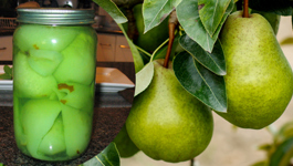 David's Minted Pears