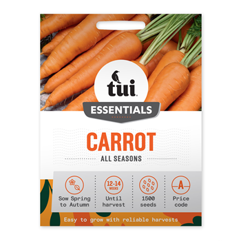 Tui Carrot Seed - All Seasons