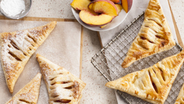 Peach & Ginger Turnovers