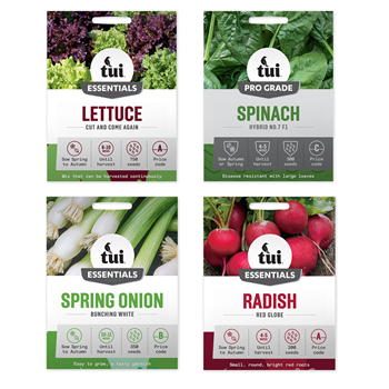 Tui Seeds Bundle - Autumn Salad Essentials