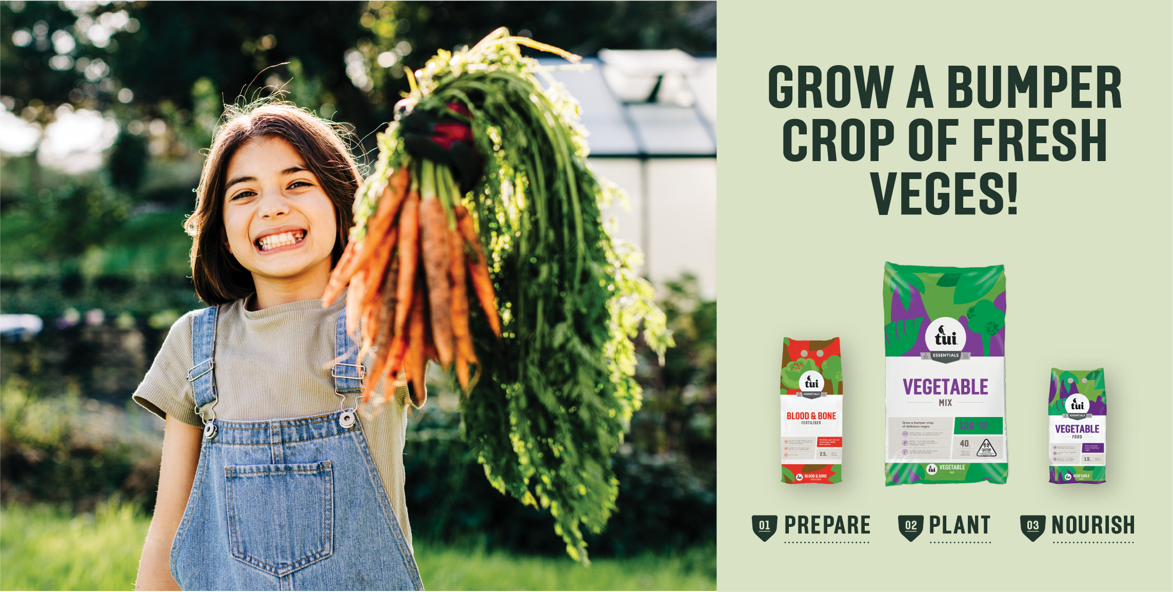 Grow a bumper crop of veges