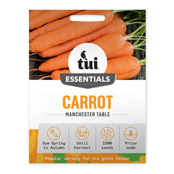 Tui Carrot Seed - Manchester Table