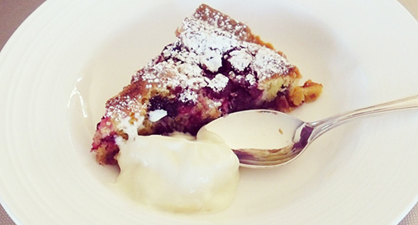 Berry and Coconut Tart